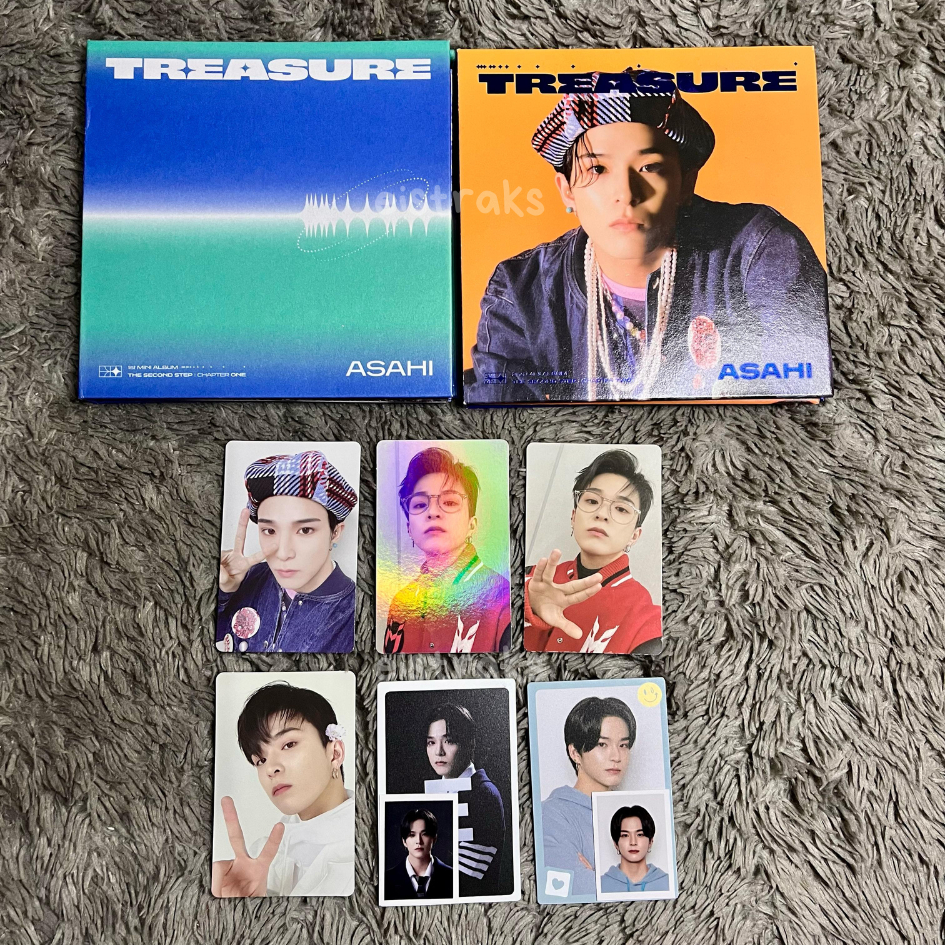 TAKE ALL PC ASAHI TREASURE JAKMER WEVERSE HOLO DIGIPACK TEUDAY ALBUM