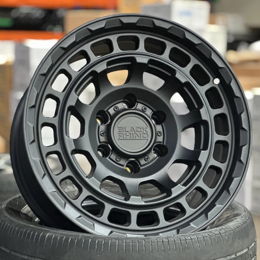 Velg Black Rhino Ring 17 Lebar 8.5 Pcd 6x139.7 Et 15 Warna Black | Velg R17 | Velg Mobil | Velg Raci