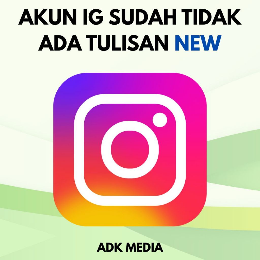 AKUN IG SUDAH TIDAK ADA TULISAN NEW AKUN IG TUA AKUN IG LAWAS