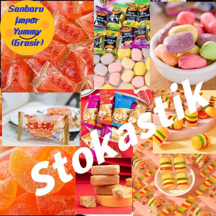 (Stokastik) Halal Jajanan Snack Grosir Termurah Makanan China Halal Snack Vegetarian Rasa Manis Dan 