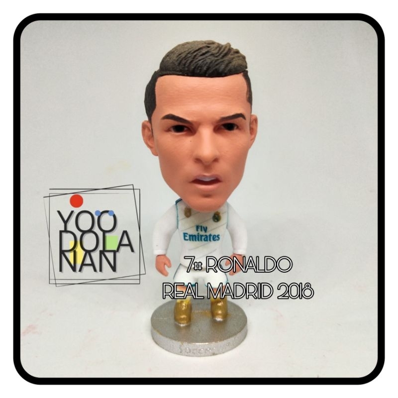 7# RONALDO - REAL MADRID 2018 SOCCERWE KODOTO FIGURE PEMAIN BOLA
