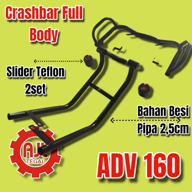 Tubular adv 160 crashbar crasbar adv160 full body