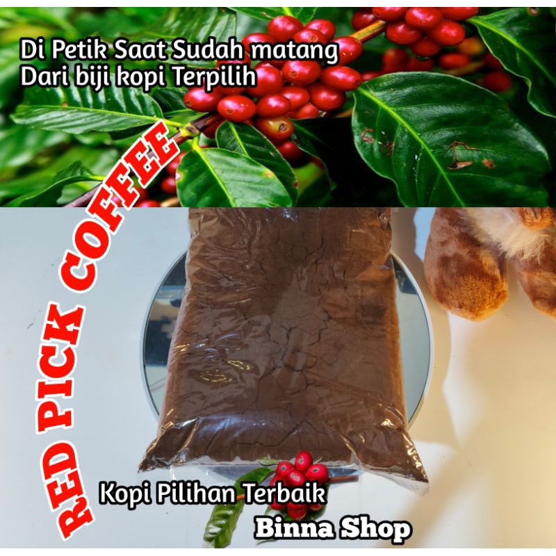 

Bubuk kopi Red Pick Coffee RPC 500 gram