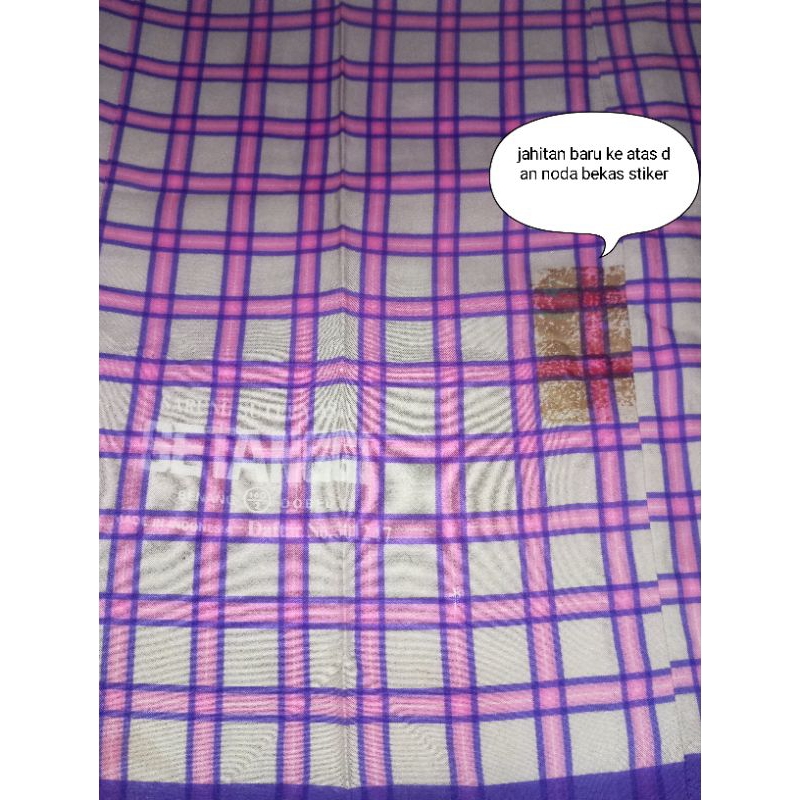 sarung bhs setanggi full sutra spunslik second minusan