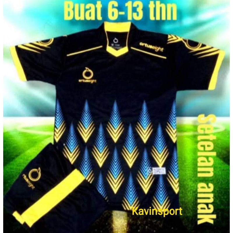 Stelan jersey / jersey bola anak-anak