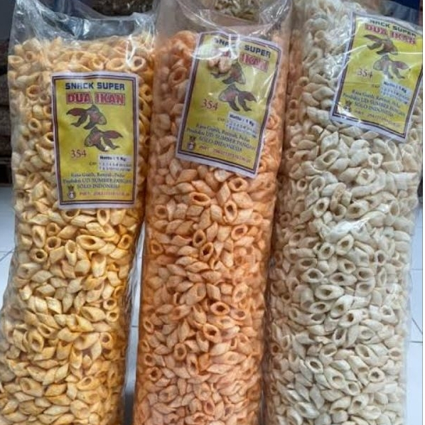 

1 bal potato bambu mini rasa jagung manis/ kerupuk potato buncis -+1kg/ potato buncis murah