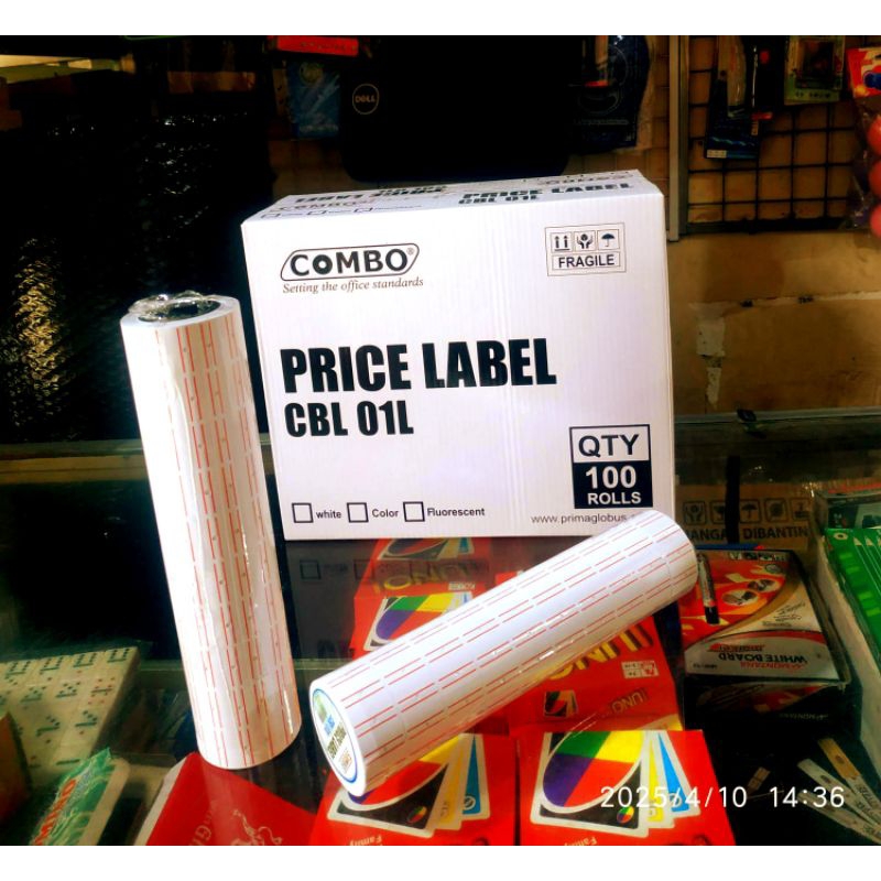 

Label Harga 1 Baris CBL-01L/Price Label