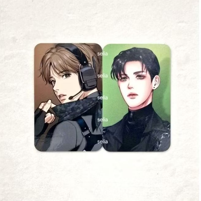 [READY STOK] OFFICIAL MERCHANDISE PHOTOCARD SEASON GREETING LEZHIN 2023 BWRT KIM DAN NOK SG23 LEZHIN