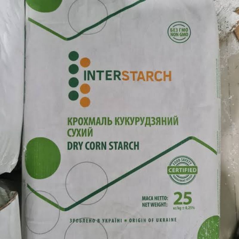 

hbt204tt Tepung Maizena / Corn Starch / Pati Jagung Xing Mao Lihua - Interstarch 1kg
