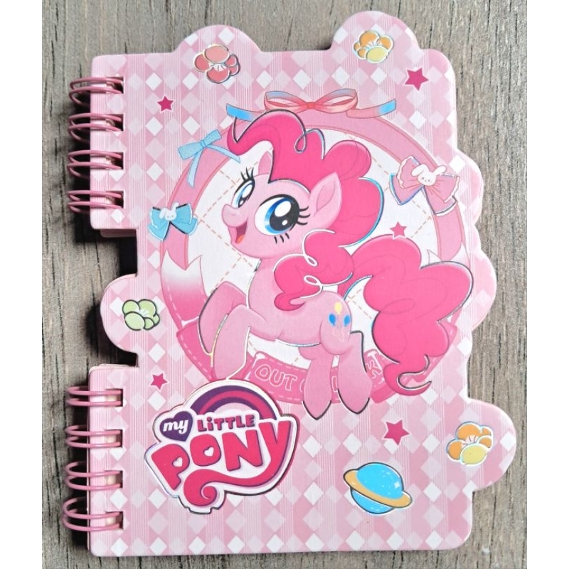 

Notebook Ring Buku Tulis Kecil Catatan Mini Memo Diary Journal Notepad Agenda Spiral Motif Pony Lucu