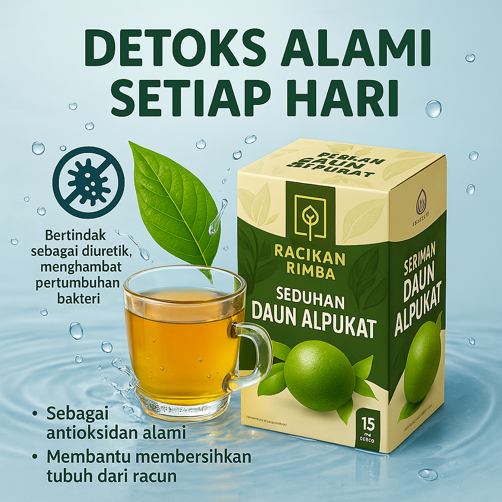 

Teh Daun Alpukat | Seduhan Daun Alpukat | Rempah Premium | Racikan Rimba