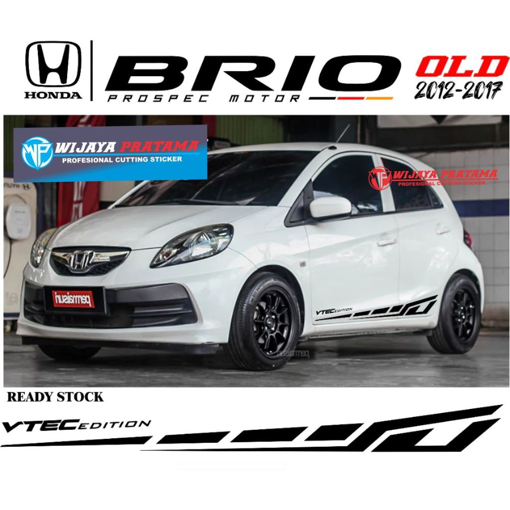 CUTTING STICKER MOBIL BRIO STICKER LIST BODY SAMPING HONDA BRIO