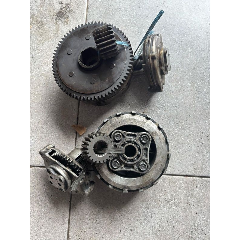 Ronsel Draf Gir Gear Ger Drafgir Gigi Set Primer Sekunder Skunder Honda Megapro 21 Mata Tiger 22 Mat