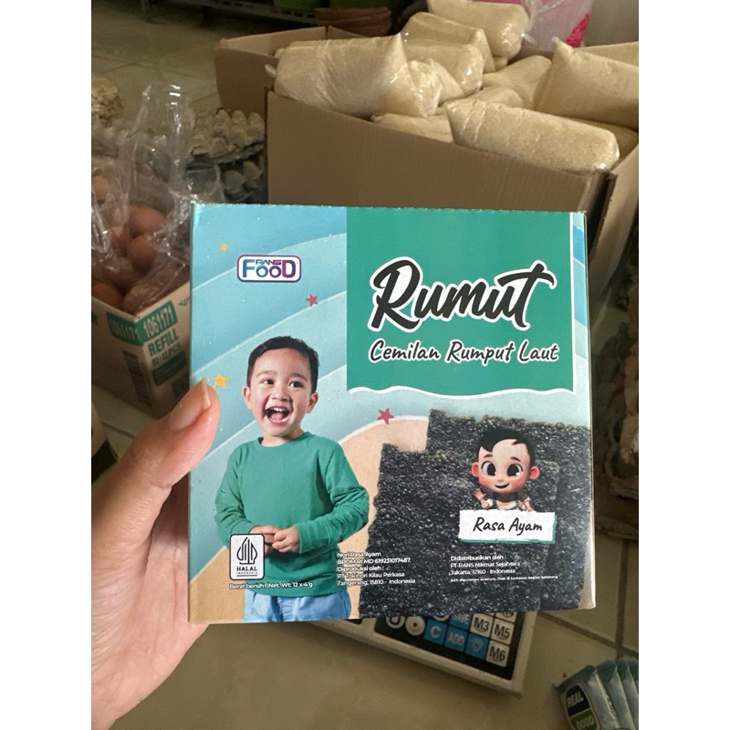 

Rumut camilan rumput laut cipung