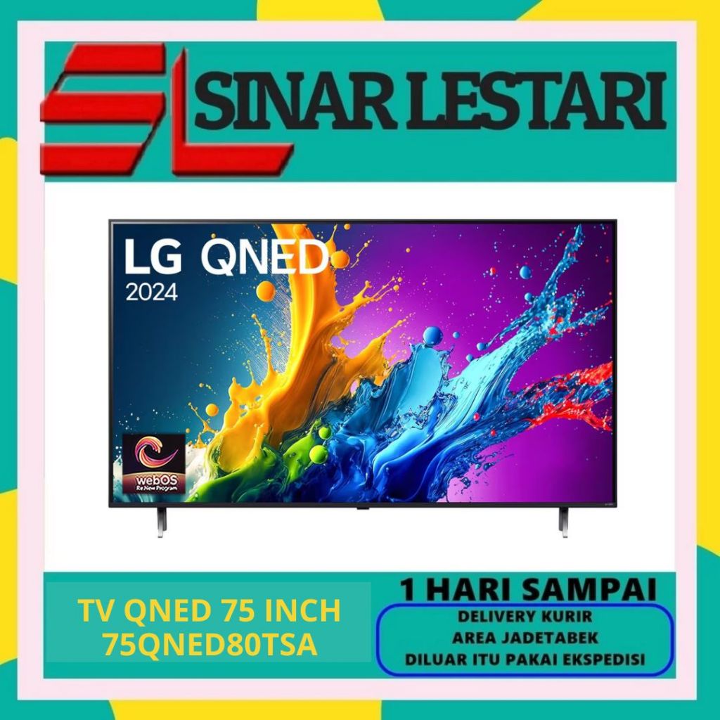 LG 75QNED80TSA - TV QNED 75 UHD 4K SMART TV LG 75QNED80 HDR10 QNED80TSA