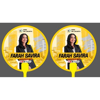 Kipas Custom,  Kipas Tangan PVC/PP Custom, Souvernir Custom