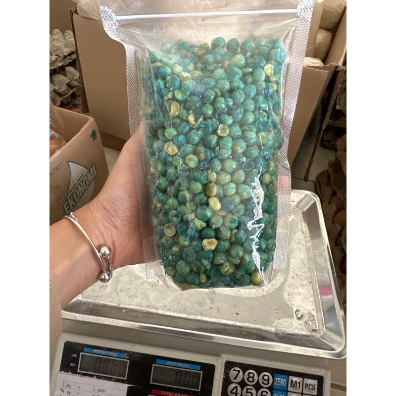 

Jajan Kacang Kapri Kulit Hijau berat kurlep 300 gram