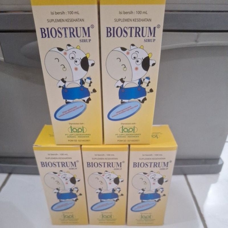 biostrum vitamin anak lapi minyak ikan cod oil