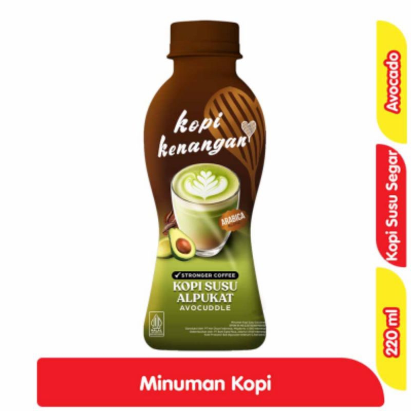 

Kopi Kenangan Hanya Untukmu Minuman Kopi Avocuddle 220 ml ( 1 Dus )