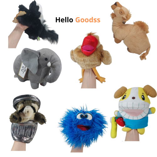 Boneka Tangan Hand Puppet Rakun Anjing Ayam Monster Unta Sigung  - ukuran M ( Cocok Untuk Hadiah Mai