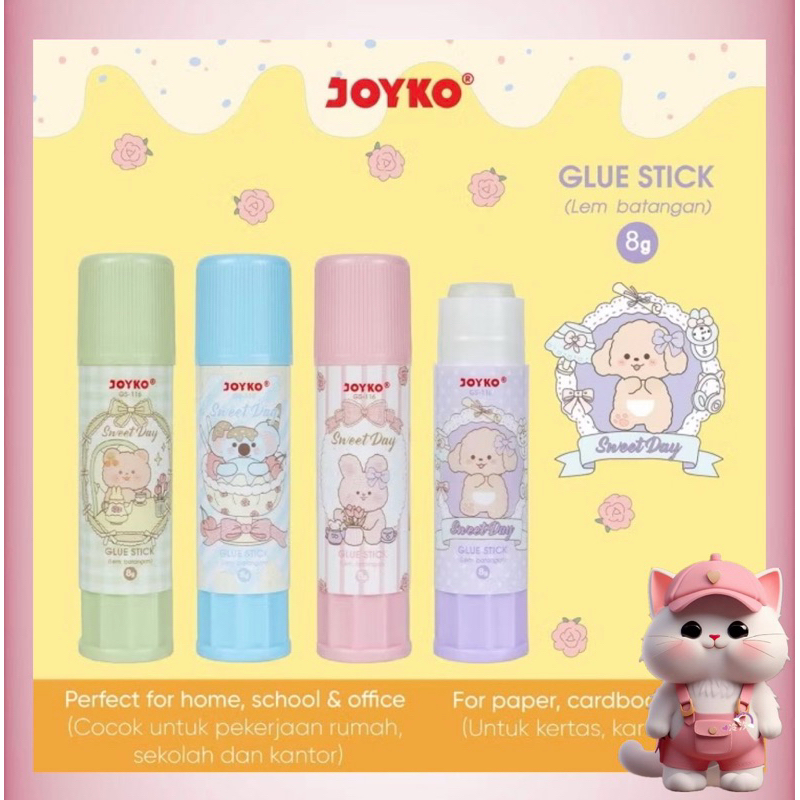 

N218 Glue Stick Lem Batang Joyko GS-116 8gr Sweet Day