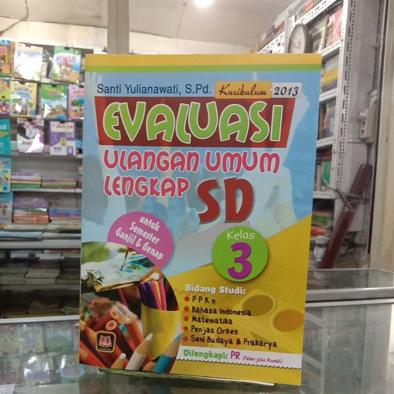 BUKU EVALUASI ULANGAN UMUM SD KELAS 3