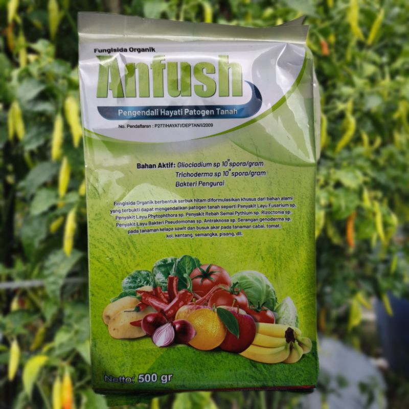 Anfush tricoderma fungisida organik 500 grm