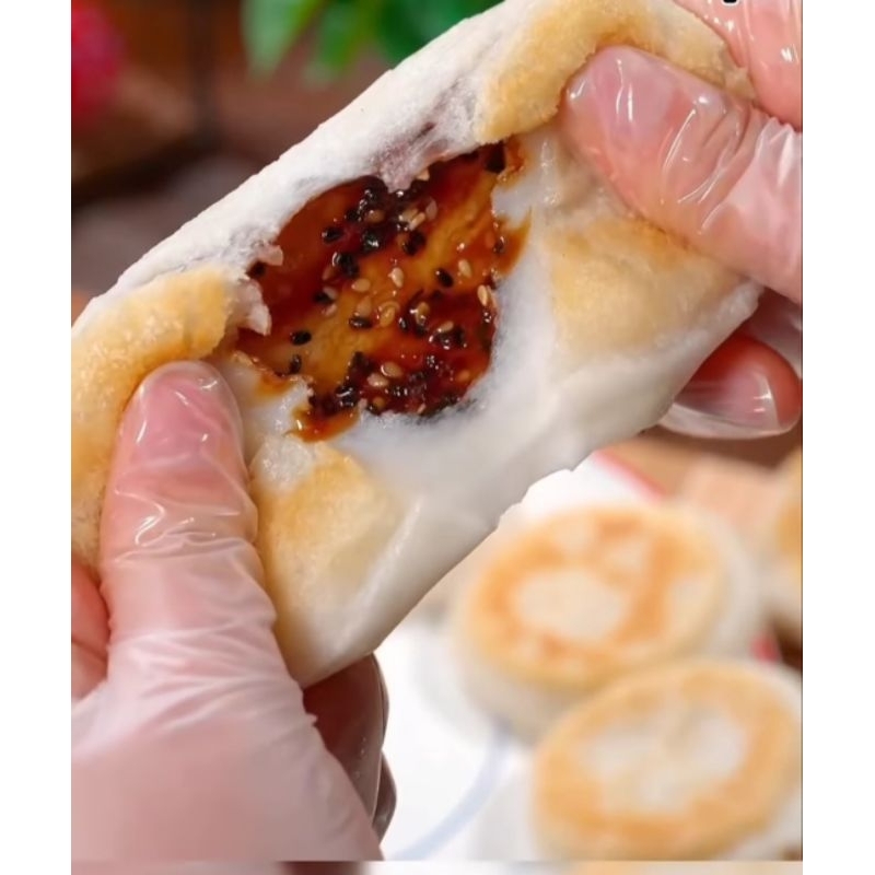 

kue wijen.kue ketan isi wijen.enak lezat.halal