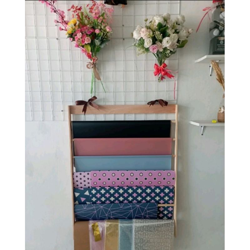 Rak Kertas Wrapping / Rak Cellopene /Rak Kertas Serbaguna