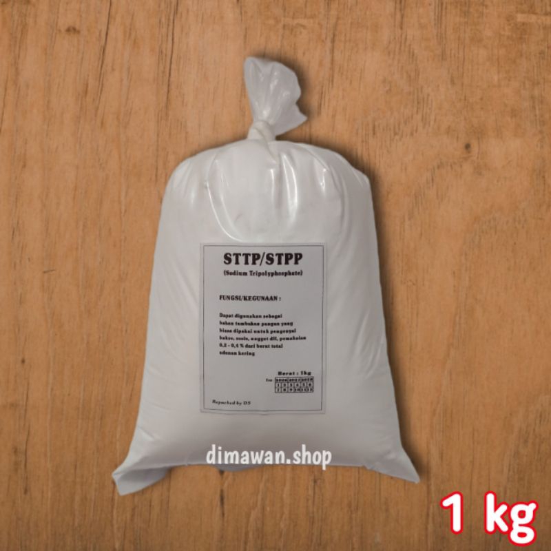 

STTP/STPP (sodium tripolyphosphate) tepung pengenyal bakso 1 kg