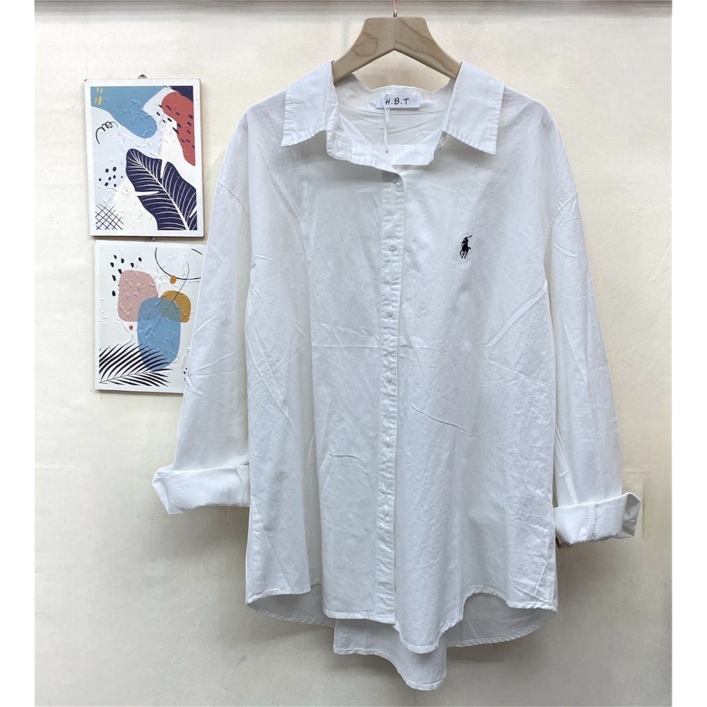 Kemeja Katun Polo Wanita