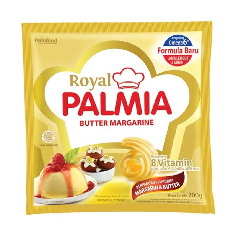 

PALMIA ROYAL MARGARINE 200GR PAK