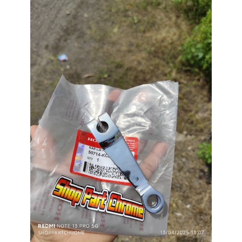 Tuas/paha rem tromol belakang ORIGINAL MEGAPRO CROM CELUP