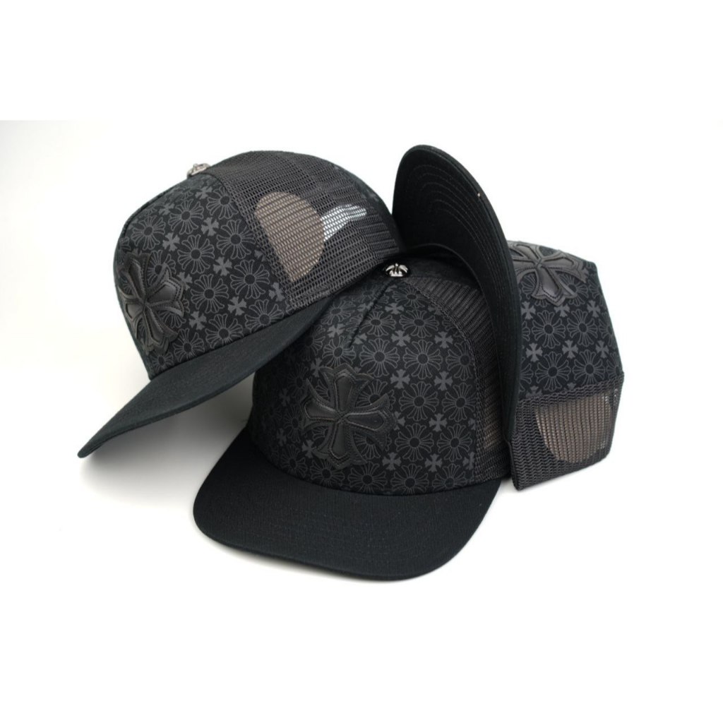 Topi Snapback Original Import Chrome Hearts Baseball Cap Distro Fashion Pria Wanita