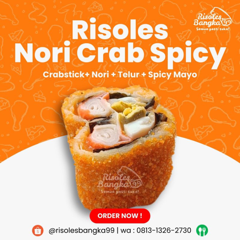 

Risoles Nori Crab Spicy / Risoles Mayo Premium
