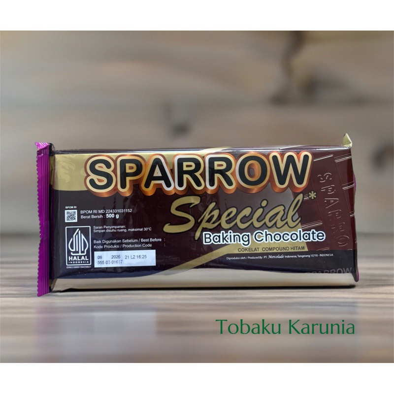 

Coklat batang Sparrow 500gr /Coklat Compound/ Coklat Leleh