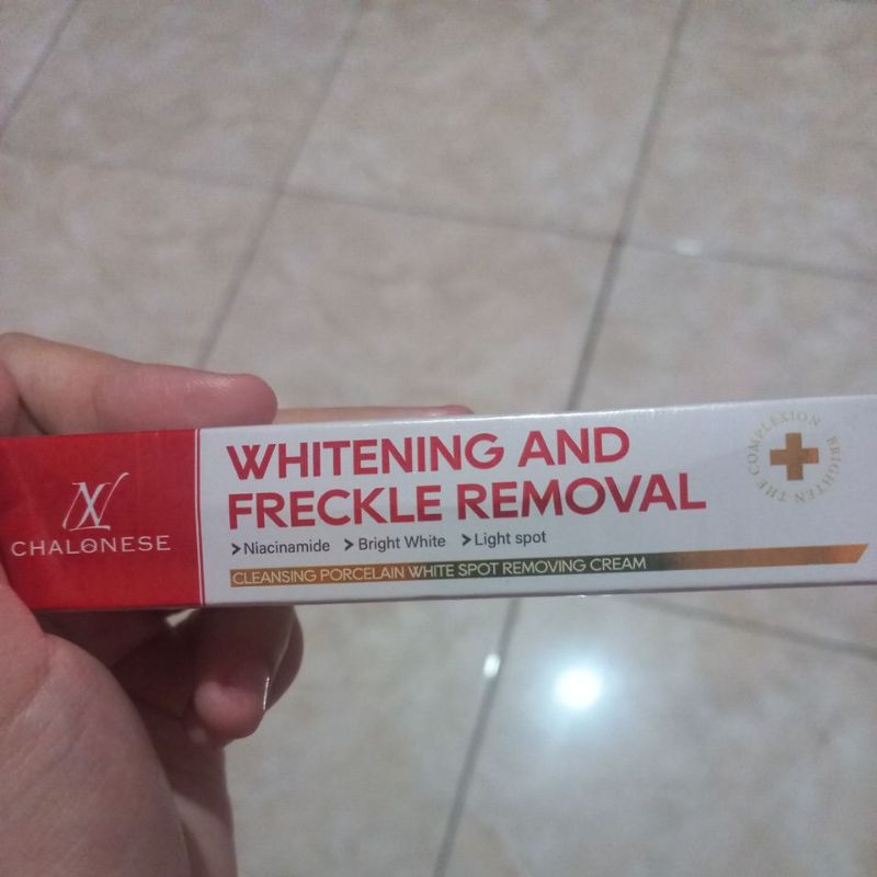 CHALONESE WHITENING AND FRECKLE REMOVAL