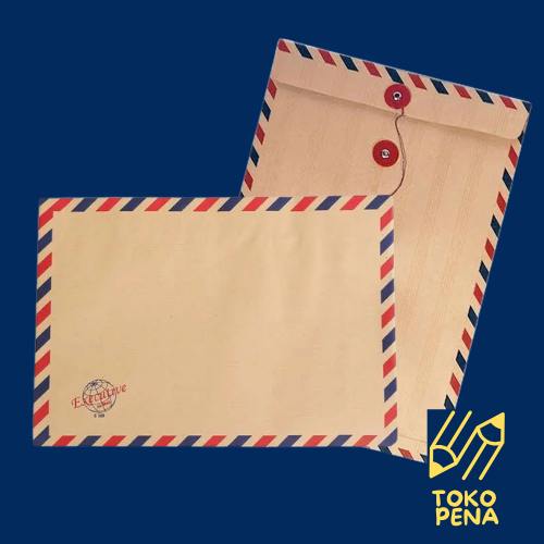 

Amplop coklat tali Executive Eksekutif AirMail 308