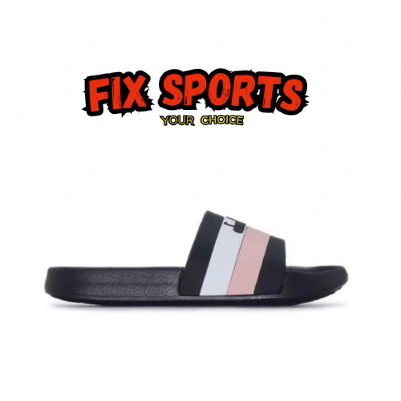 Sandal Wanita Diadora Guru Black White Pink DIAMX230503B