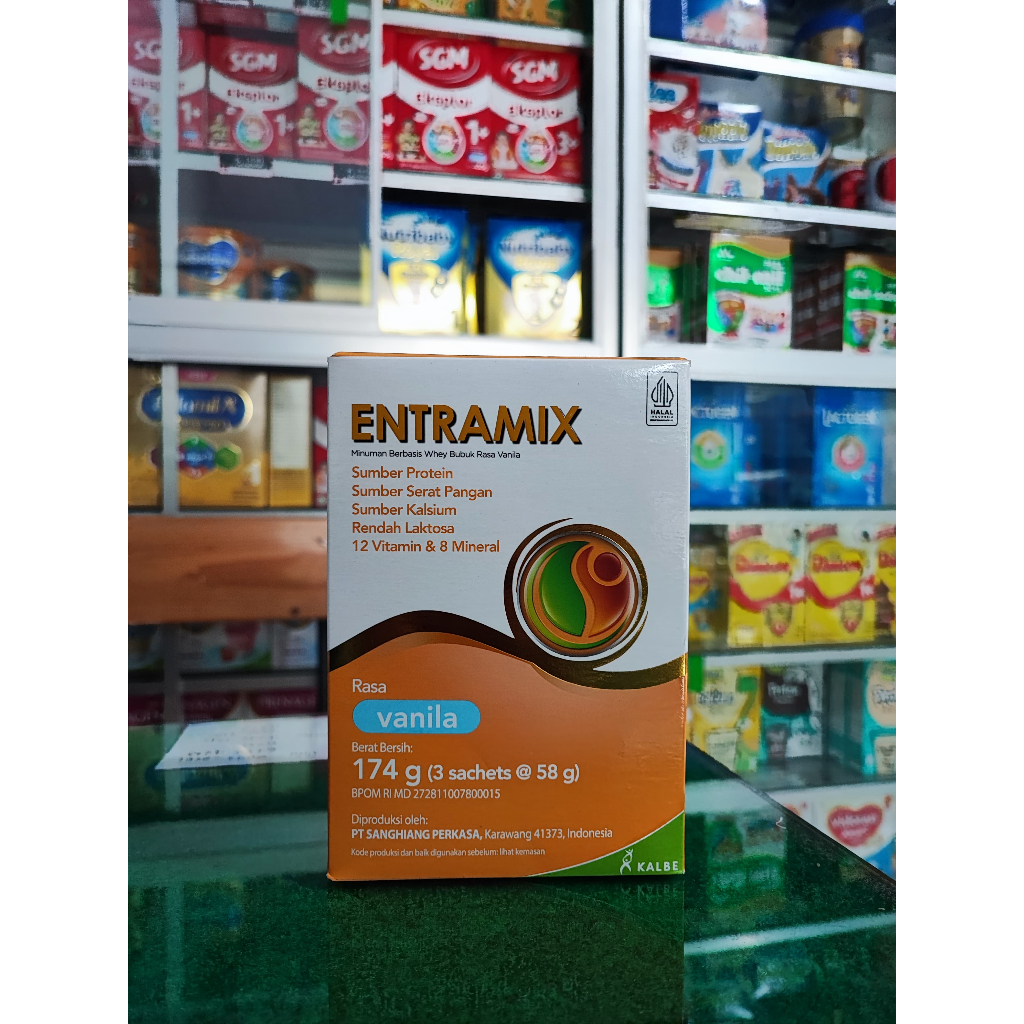 

ENTRAMIX PELENGKAP NUTRISI VANILLA 174GR