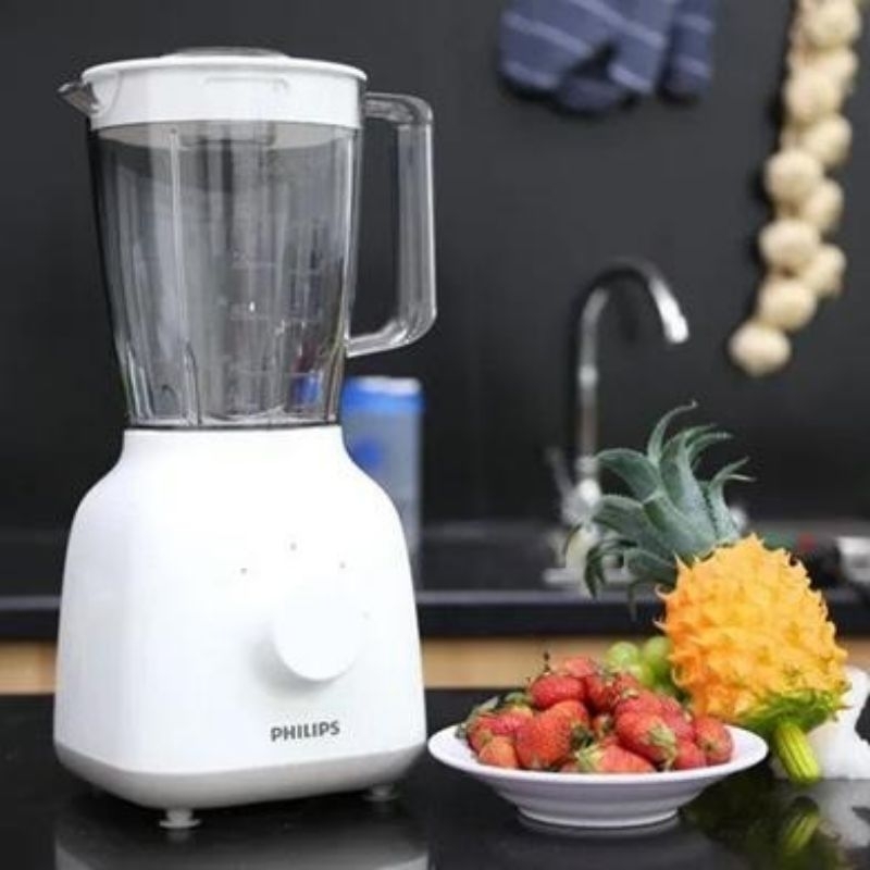 PRO BLAND 4 BLENDER PHILIPS HR2106 dengan 6 mata pisau sangat tajam ( BISA COD )