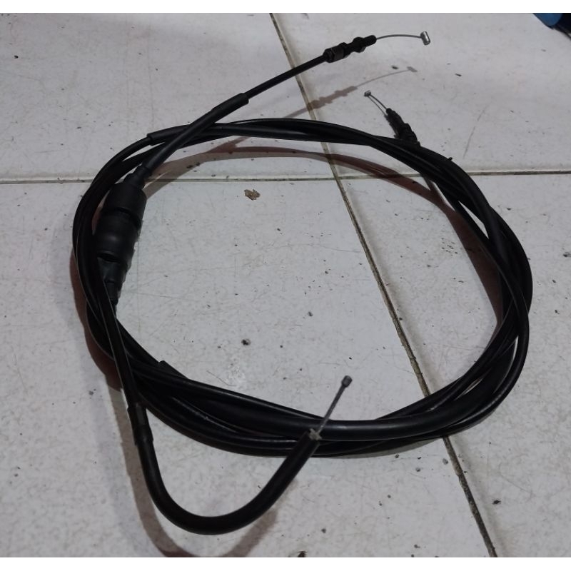 KABEL GAS CABANG 2 UNIVERSAL MOTOR panjang 3 meter