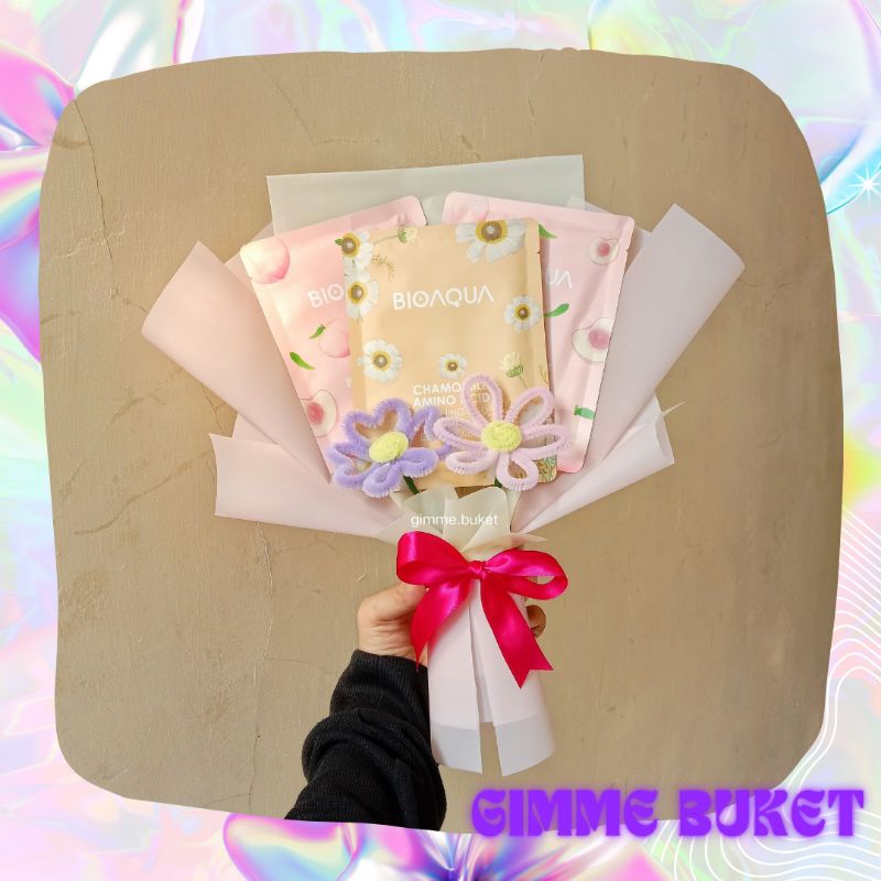 Buket skincare masker sheetmask