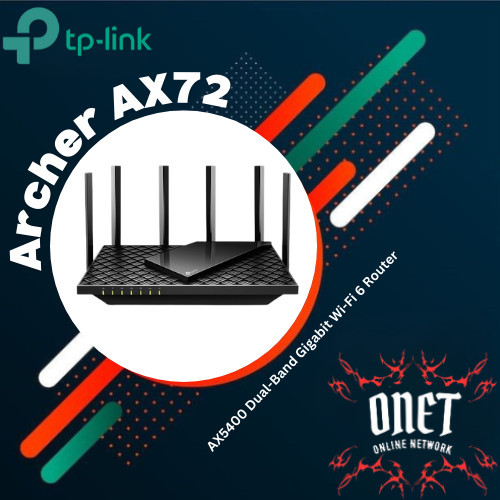 TP-Link Archer AX72 AX5400 Dual-Band Gigabit Wi-Fi 6 Router