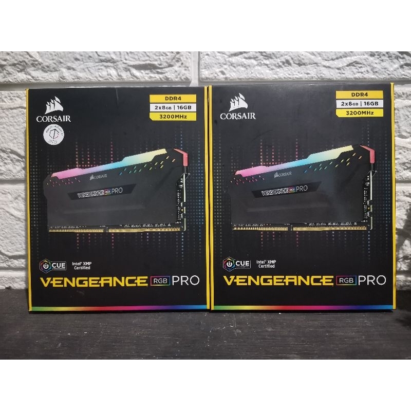 ram corsair vengeance RGB 2x8gb pc3200