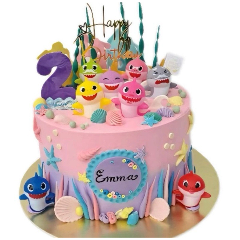 

Cake Baby Shark Pink