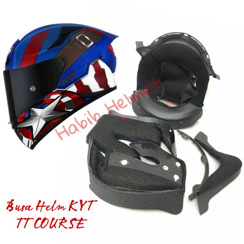 BUSA HELM KYT TTC TT COURSE SIZE S M L XL XXL