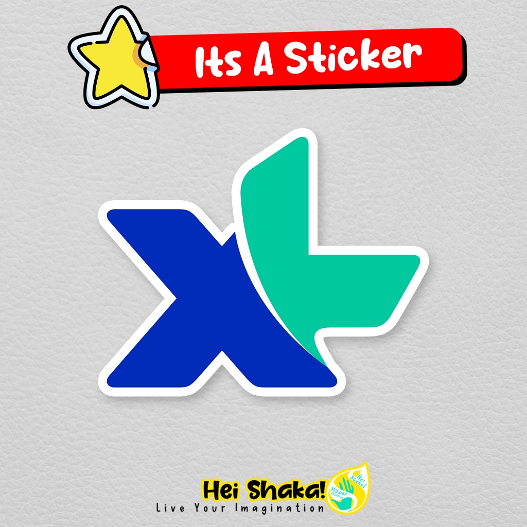 

Stiker XL Axiata Sticker Operator Seluler Bahan Vinyl Anti Air