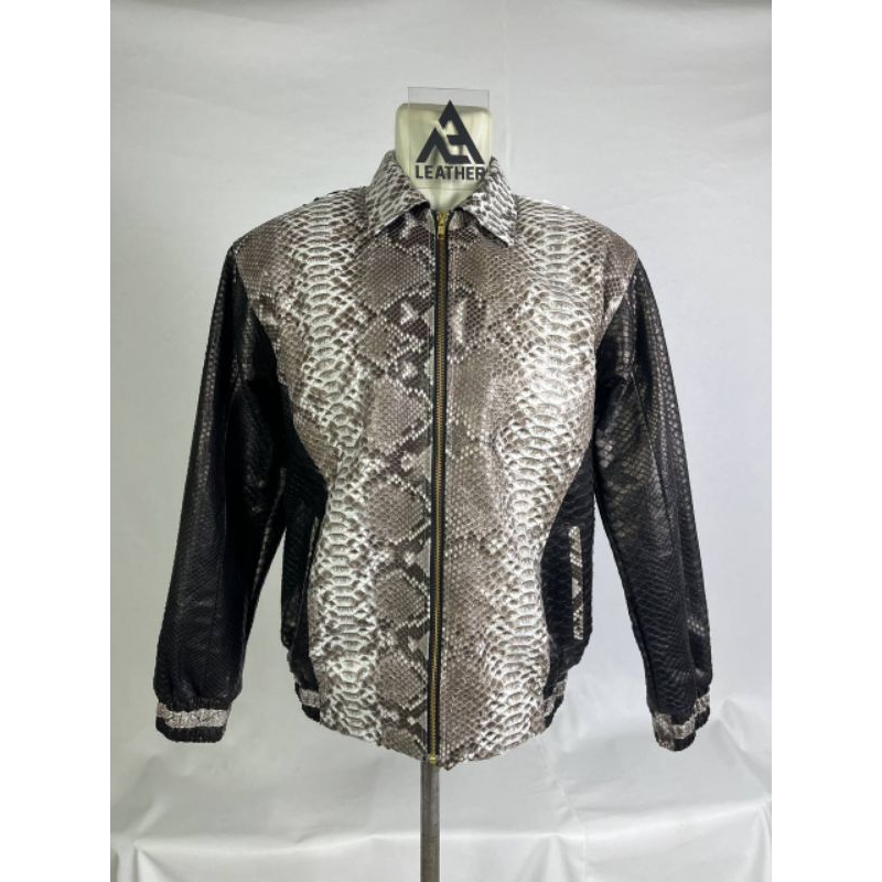 AA LEATHER Jaket kulit ular