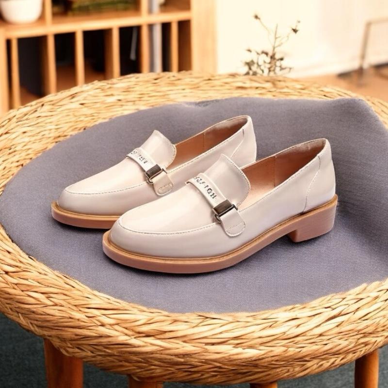 Sepatu Wanita Pantofel Sepatu Kerja Wanita Loafers Formal Hitam Fashion Korea Premium
